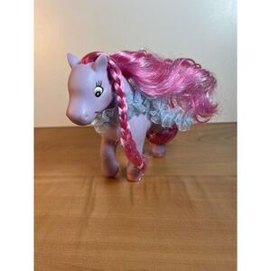 VINTAGE 1994 LANARD PURPLE HORSE PINK HAIR 5”